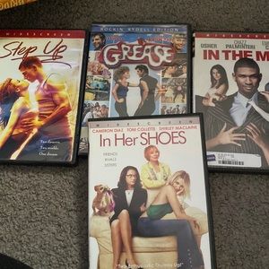 4 DVDs